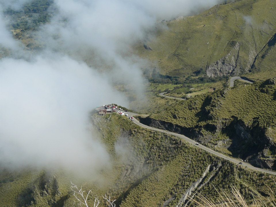 Mirador en las sierras de Merlo